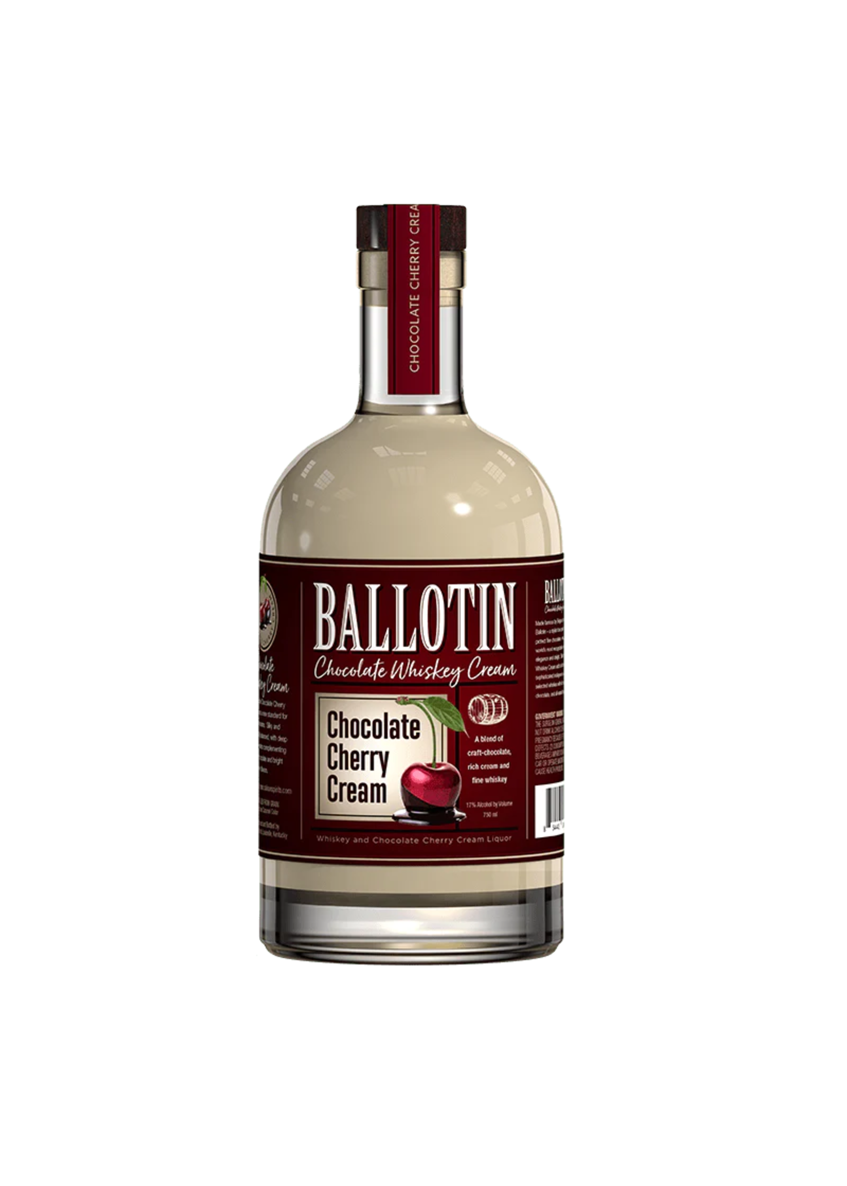 Ballotin Chocolate Cherry Cream Whiskey 34Proof 750ml