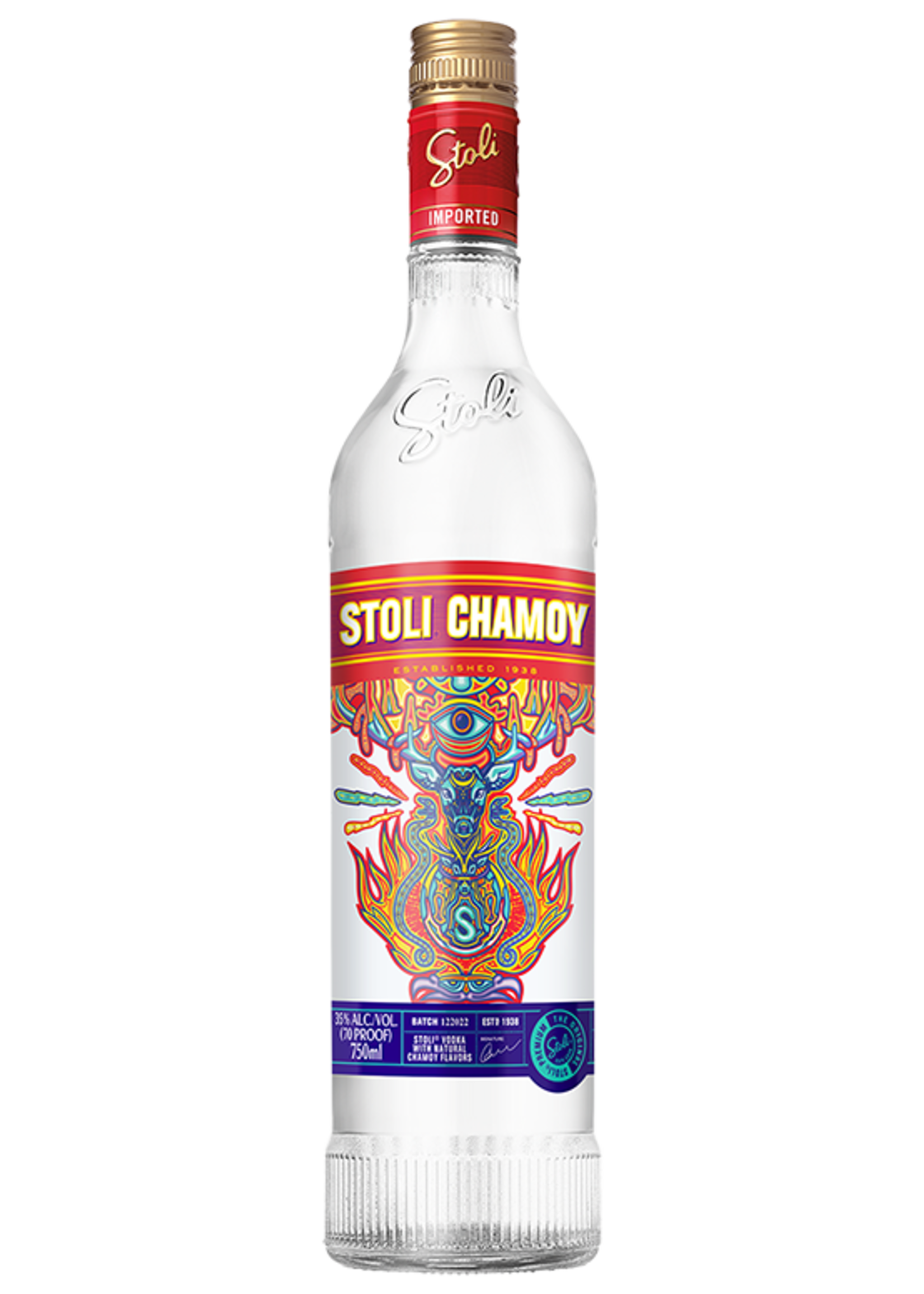 Stoli Chamoy Vodka 70Proof 750ml