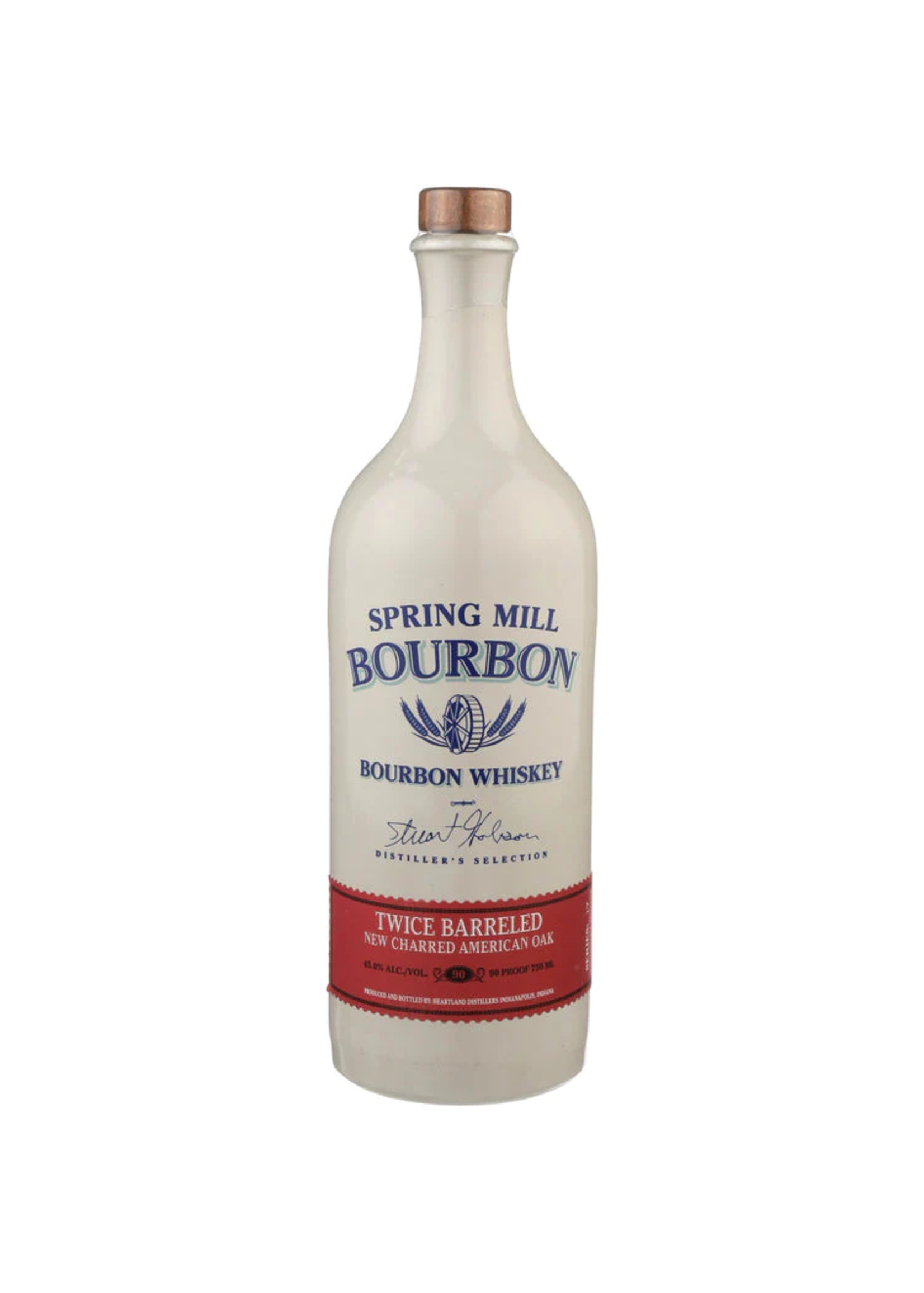 Spring Mill Bourbon Twice Barreled 750ml