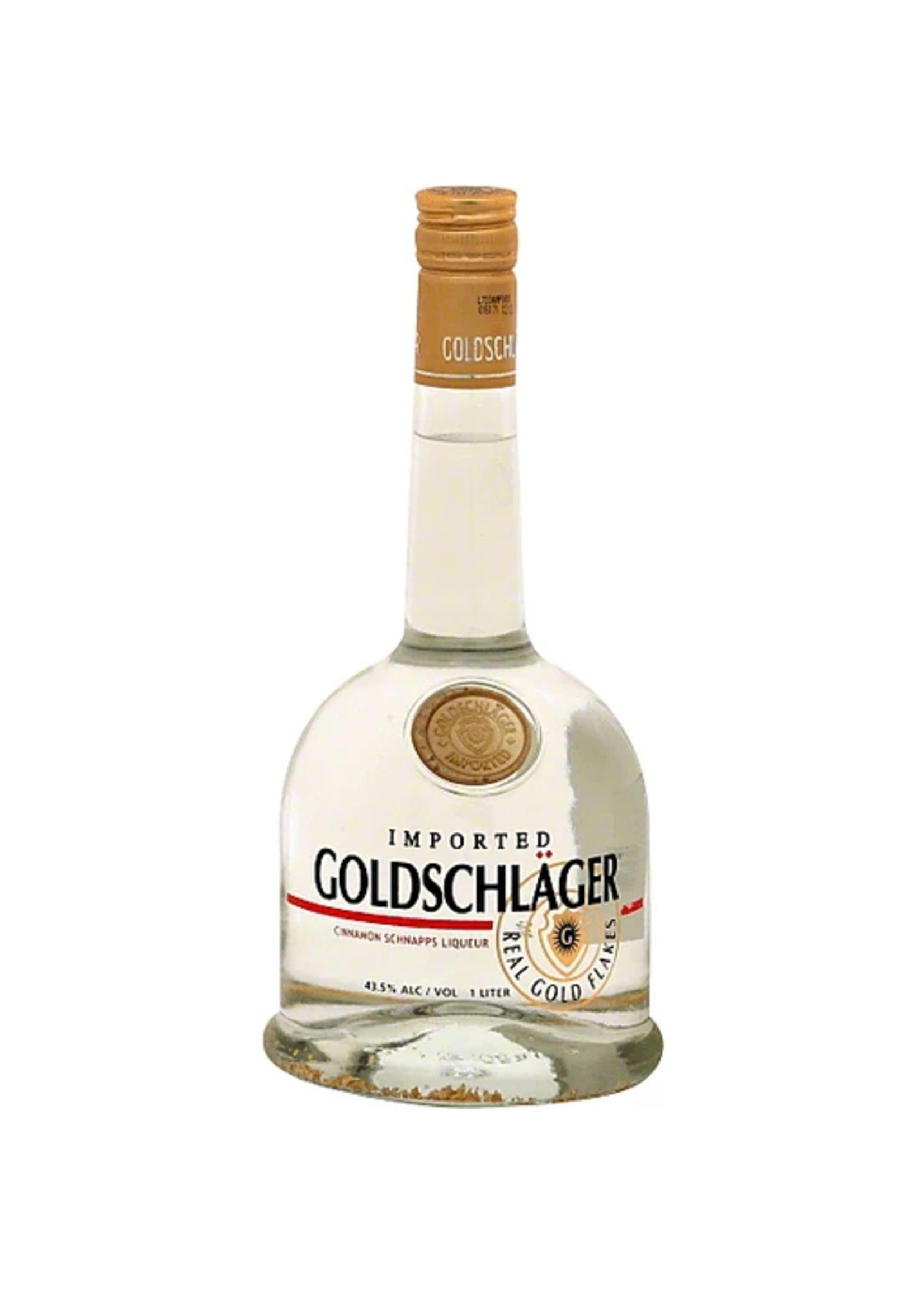 Goldschlager Cinnamon Liqueur 87Proof 1 Ltr