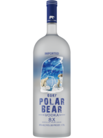 Polar Bear Vodka 8x Distilled 80Proof 1.75 Ltr