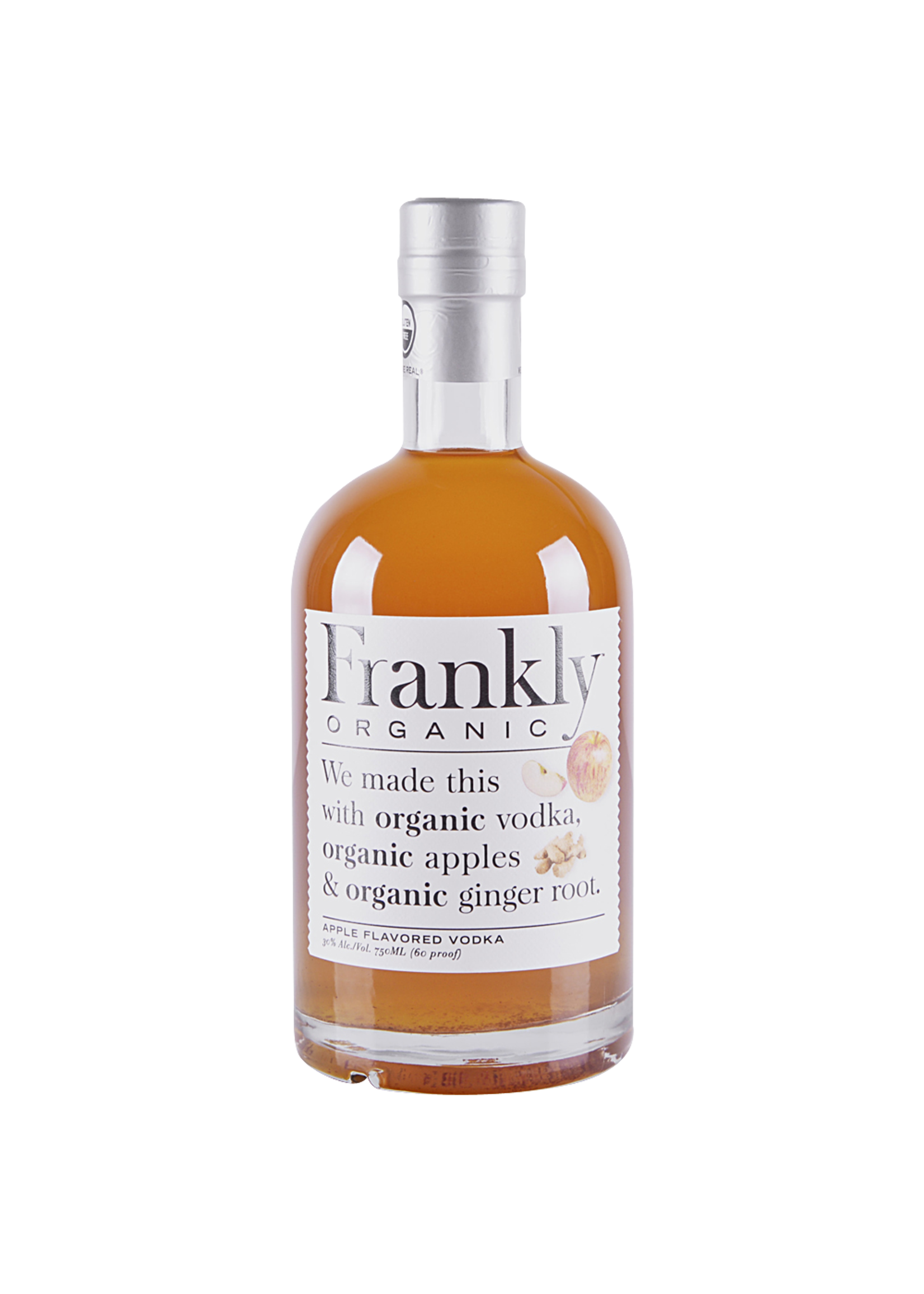 Frankly Texas Organic Apple Flavored Vodka 60Proof 750ml