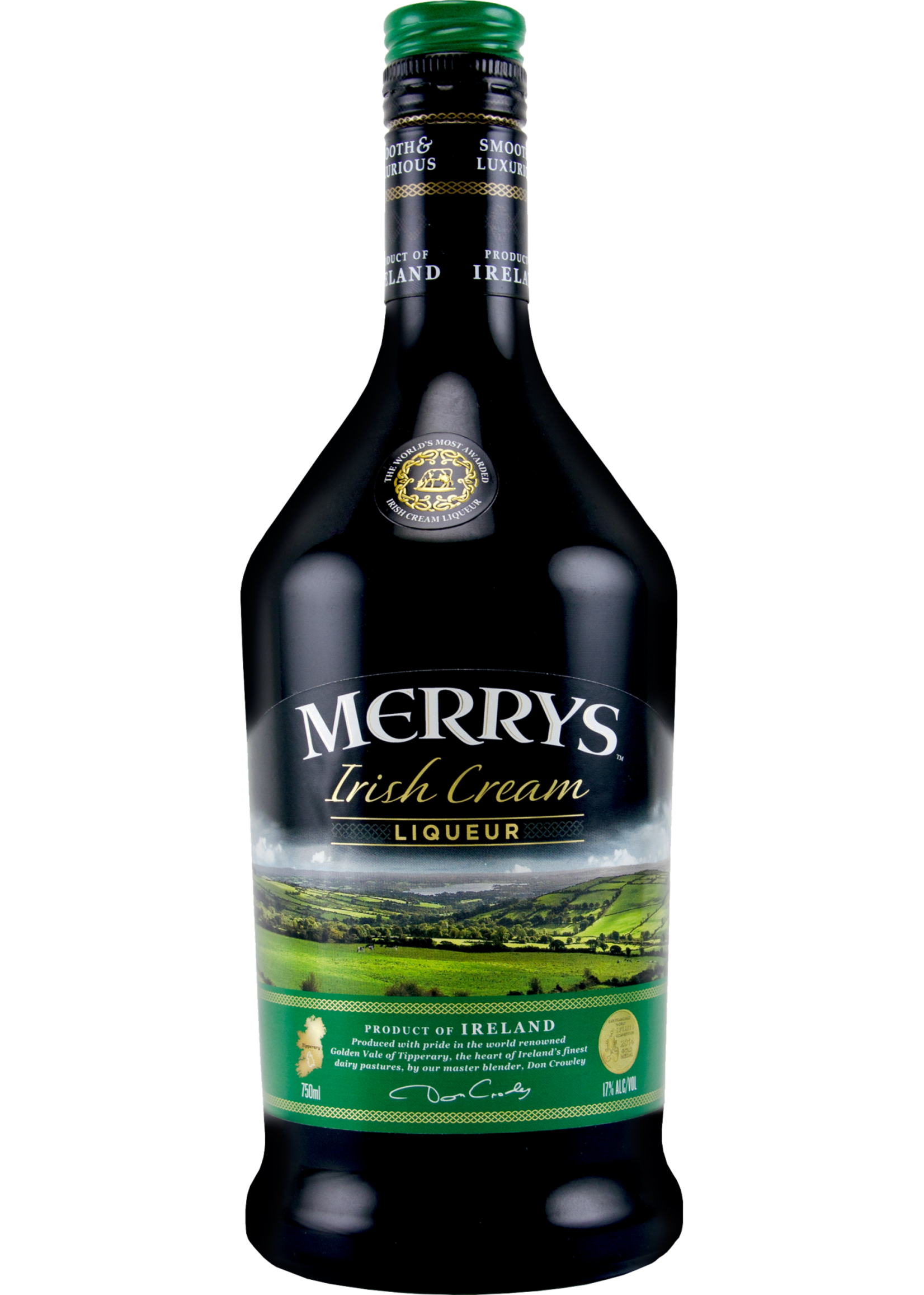 Merrys Irish Cream Liqueur 34Proof 750ml