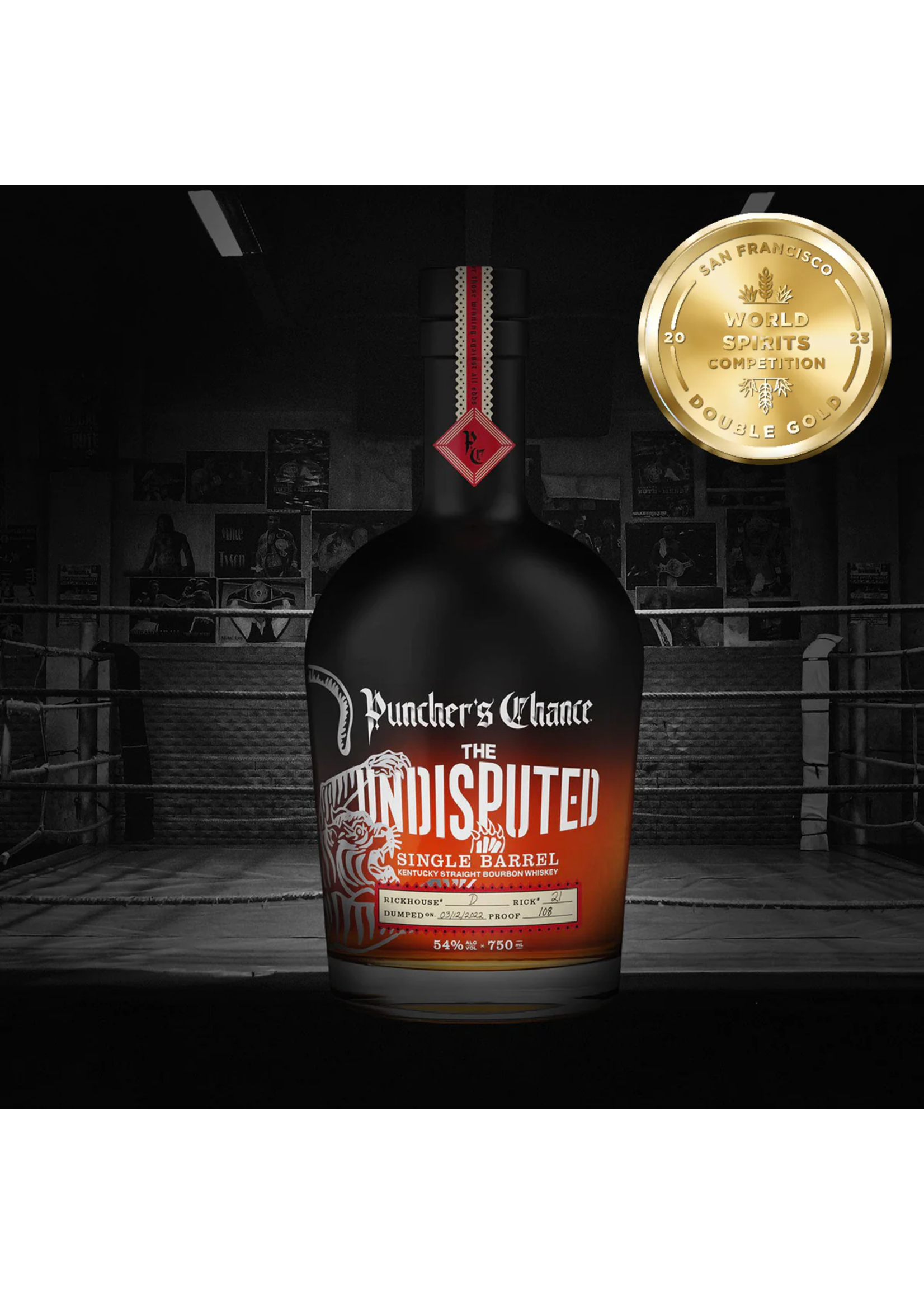 Puncher’s Chance The Undisputed Single Barrel Bourbon 108Proof 750ml
