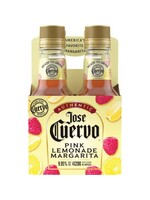 Jose Cuervo RTD Authentic Pink Lemonade Margarita 19.9Proof Pet 4pk 200ml Bottles