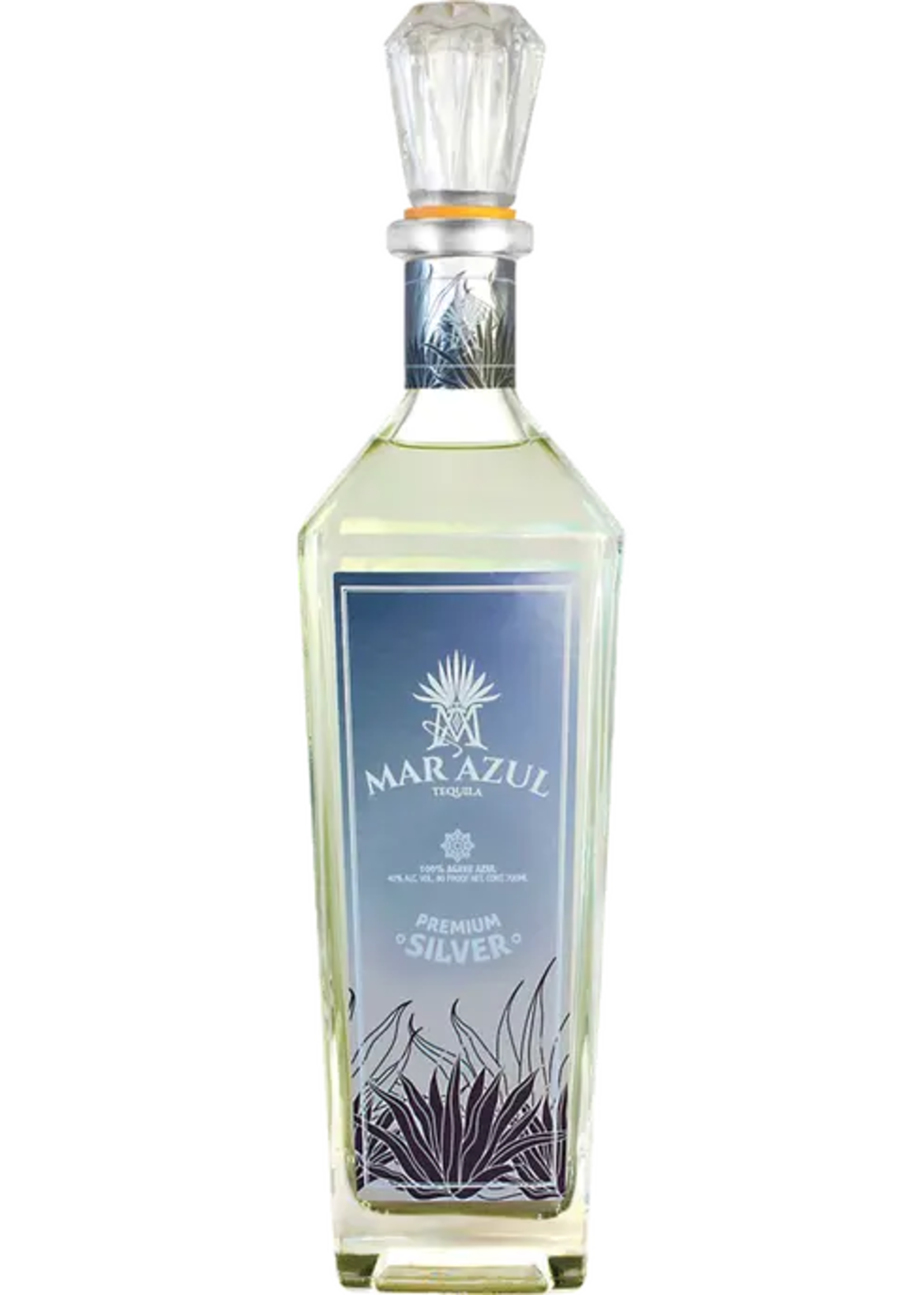 Mar Azul Silver Tequila 80Proof 750ml