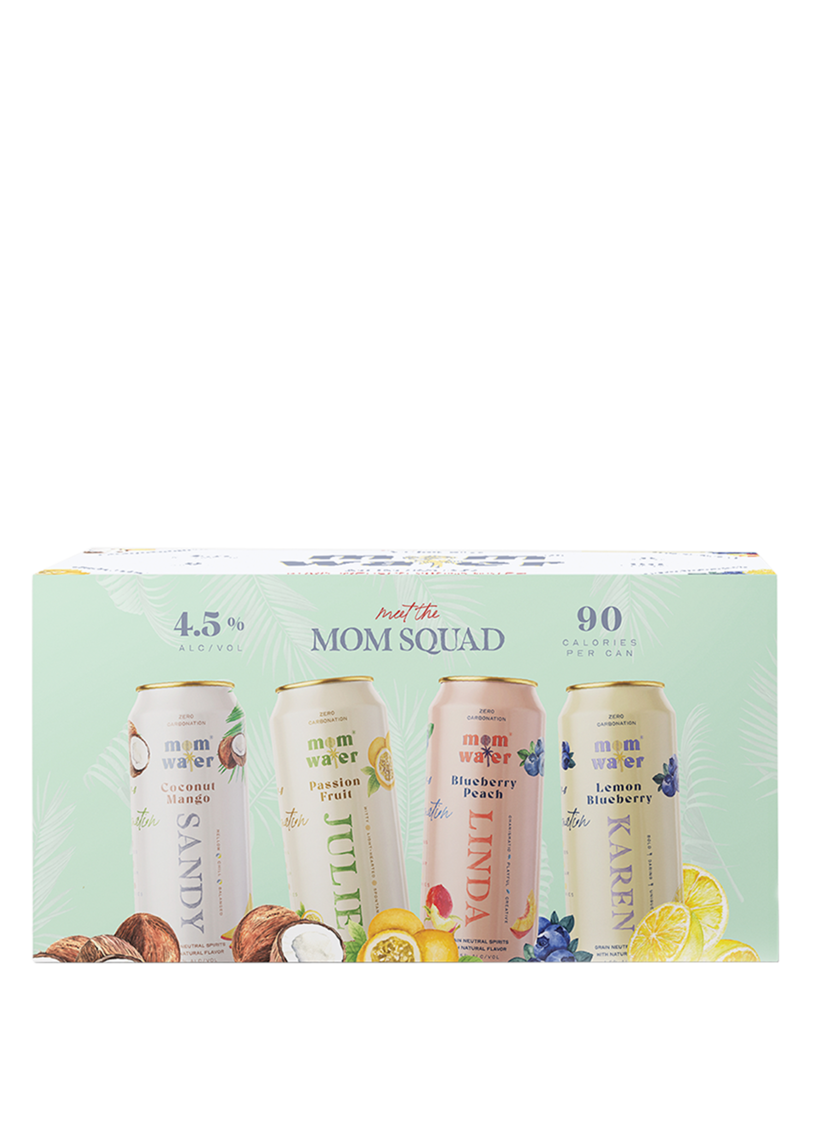 Mom Water Variety Pack 9Proof 8pk 12oz Cans