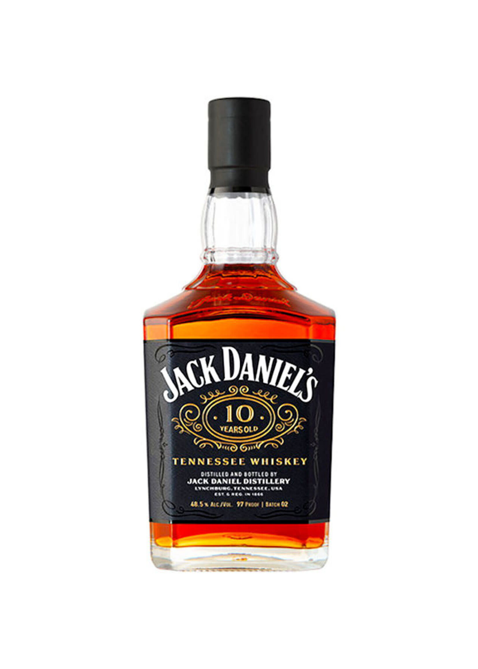 Jack Daniels 10year Tennessee Whiskey Batch#2 97Proof 700ml