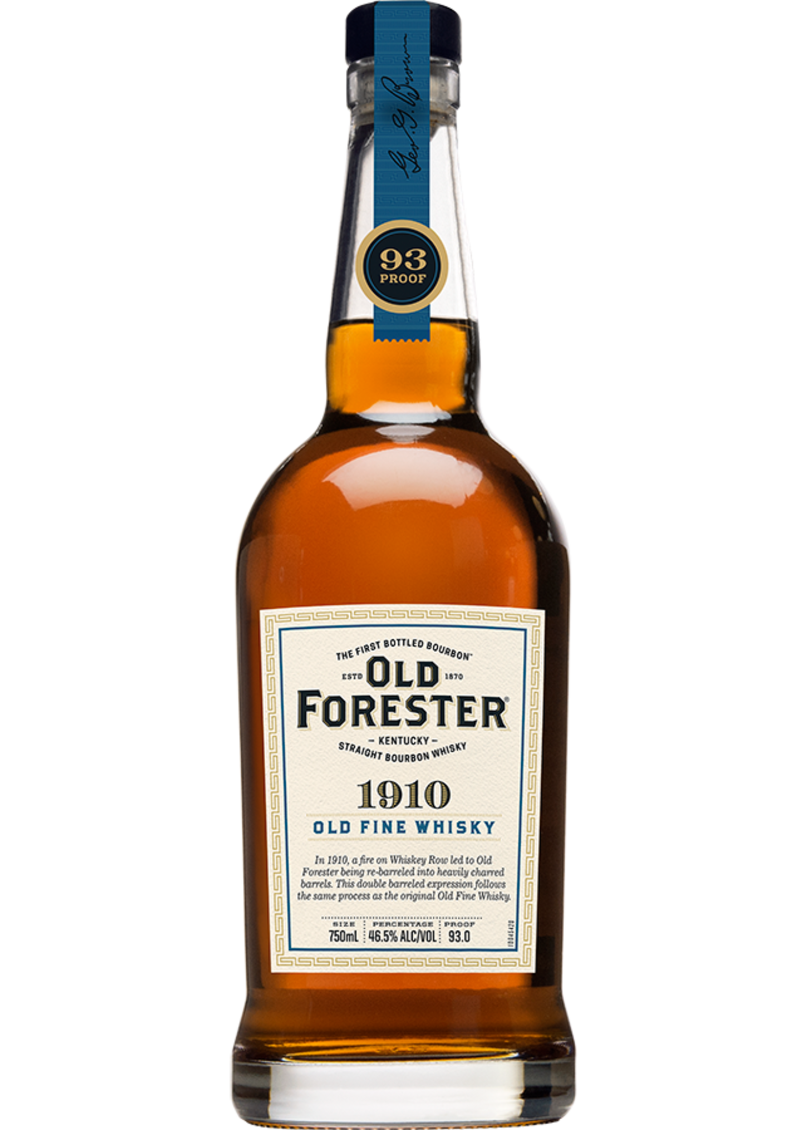 Old Forester 1910 Old Fine Whiskey 93.0Proof 750ml