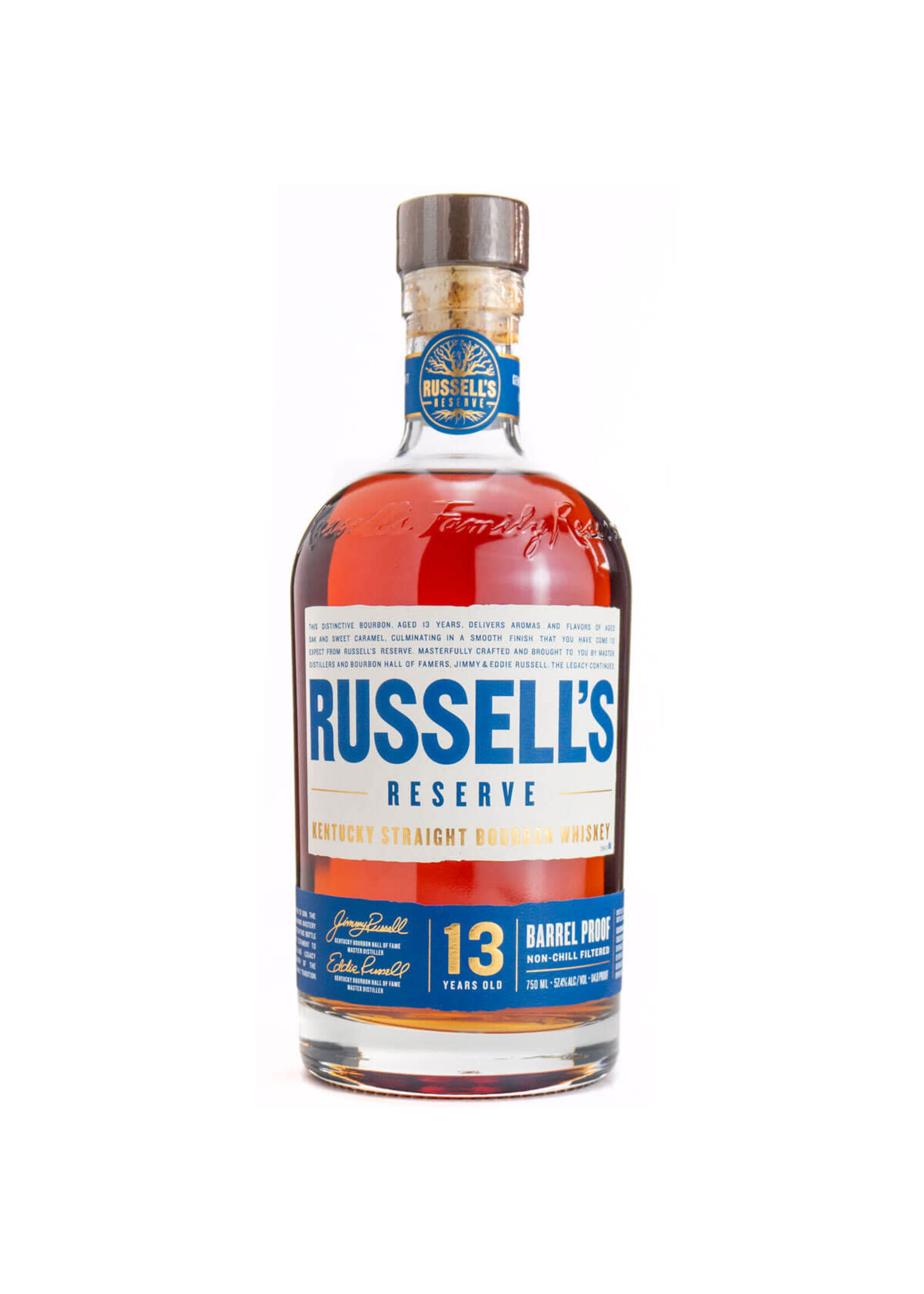 Russell's Reserve 13Year Single Barrel 114.8Proof 750ml