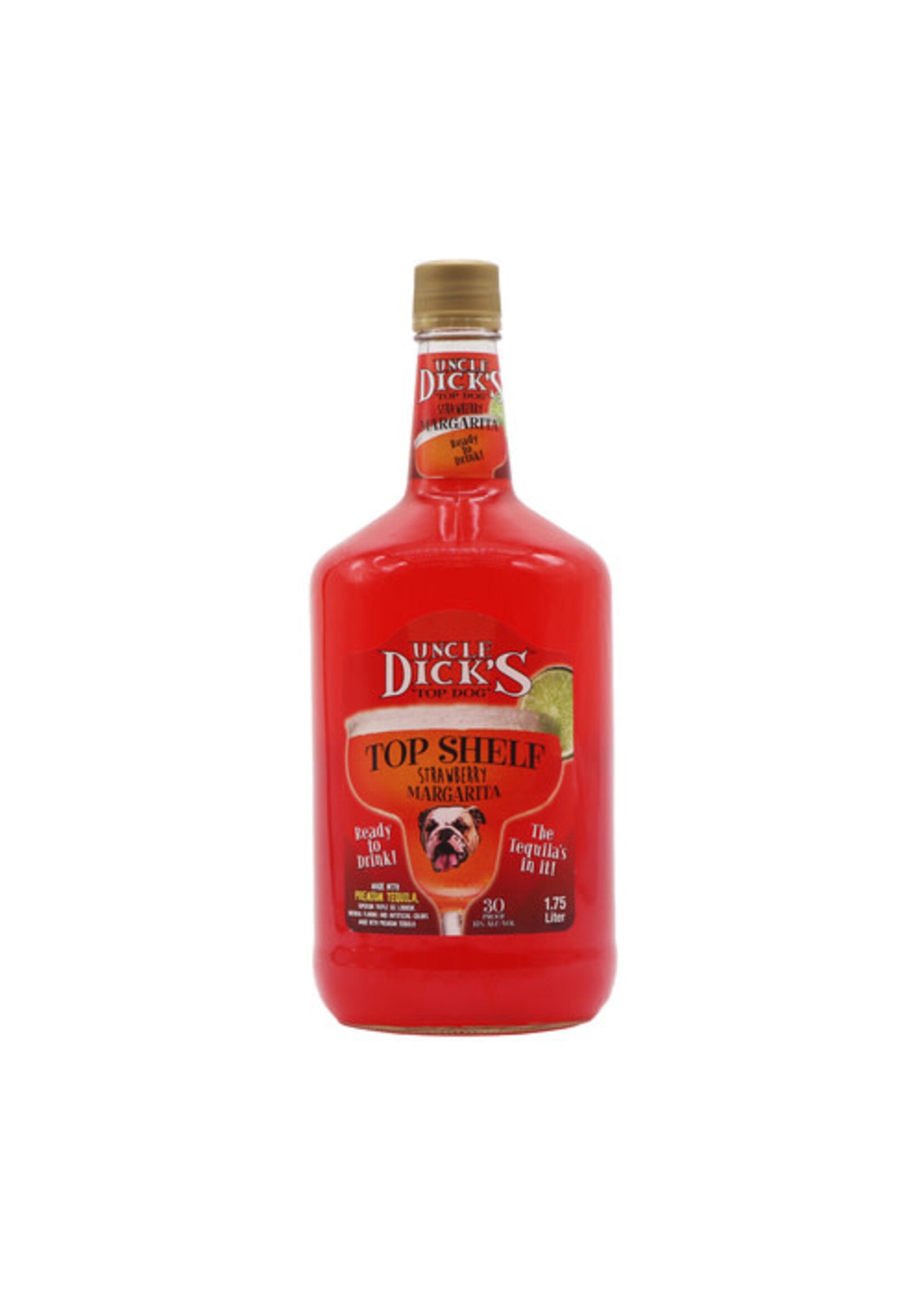 Uncle Dicks Strawberry Margarita 30Proof 1.75 Ltr