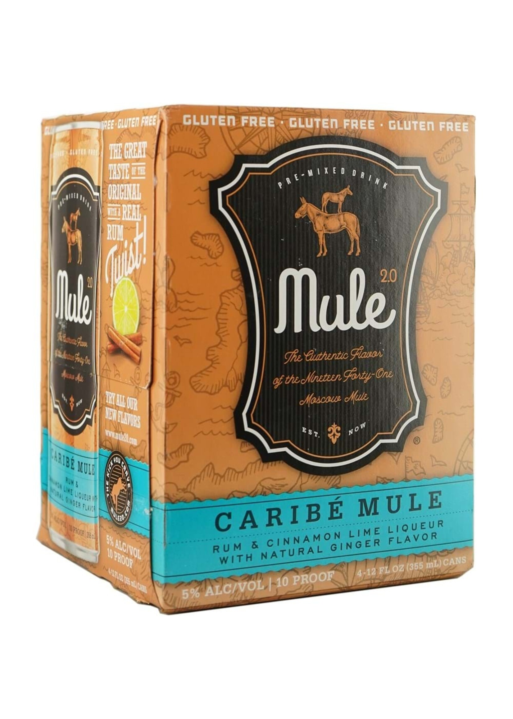 Mule 2.0 Caribe Mule 4pk 12oz Cans