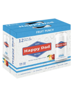 Happy Dad Fruit Punch Hard Seltzer 10Proof 12pk 12oz Can