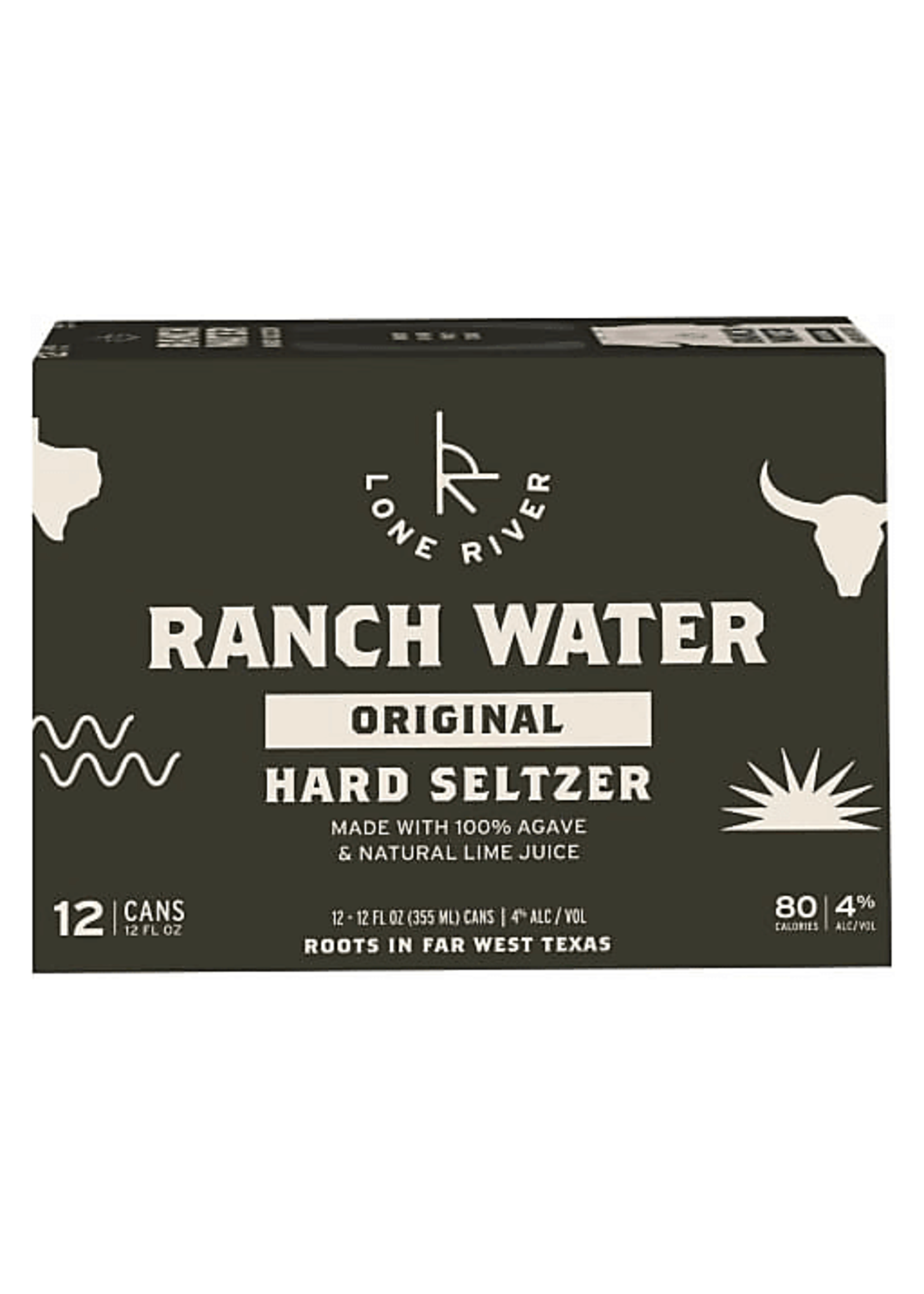 Lone River Original Ranch Water 4.0ALC 12pk 12oz Cans