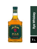 Jim Beam Straight Rye Whiskey Pre Prohibition Style Rye 90Proof 1 Ltr