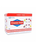 Happy Dad Hard Seltzer Variety Pack 12pk 12oz Can