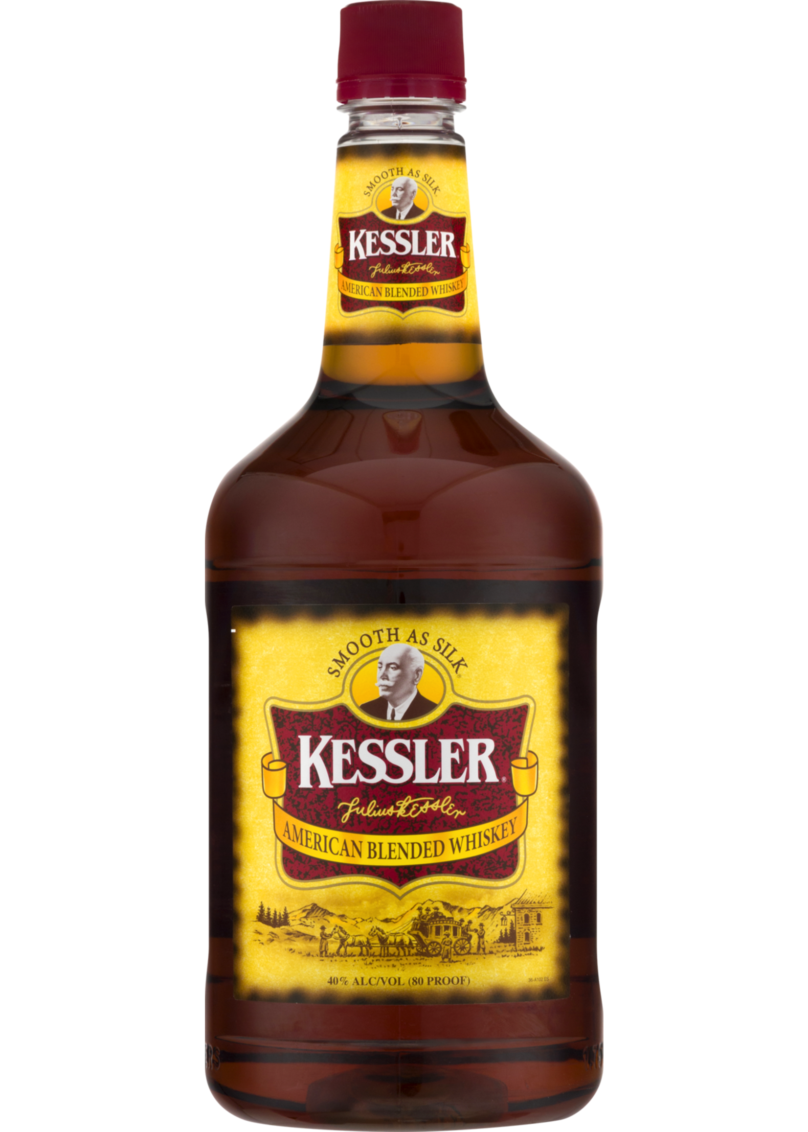 Kessler Blended Whiskey 80Proof Pet 1.75 Ltr