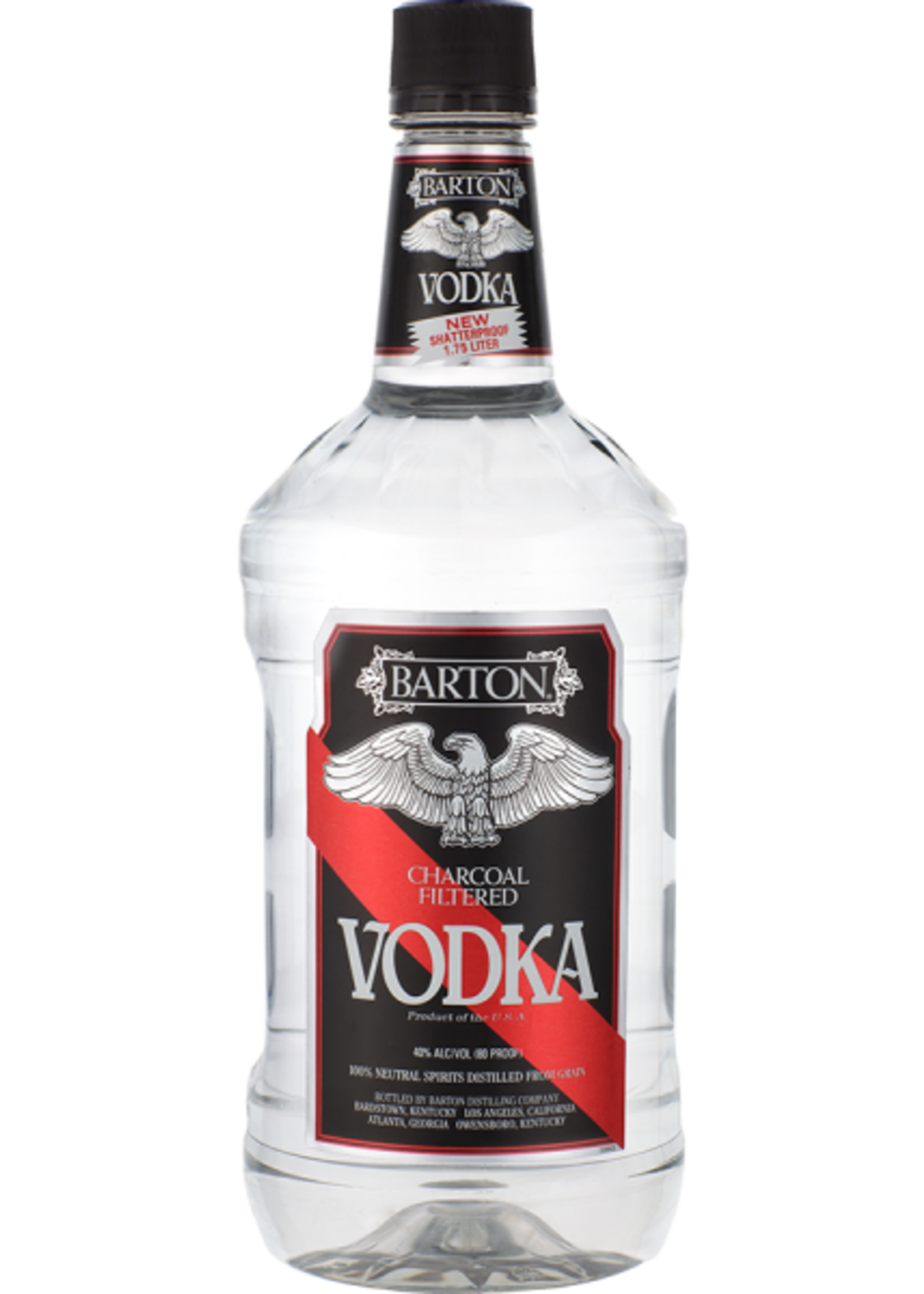 Barton Charcoal Filtered Premium Vodka 80Proof 1.75 Ltr