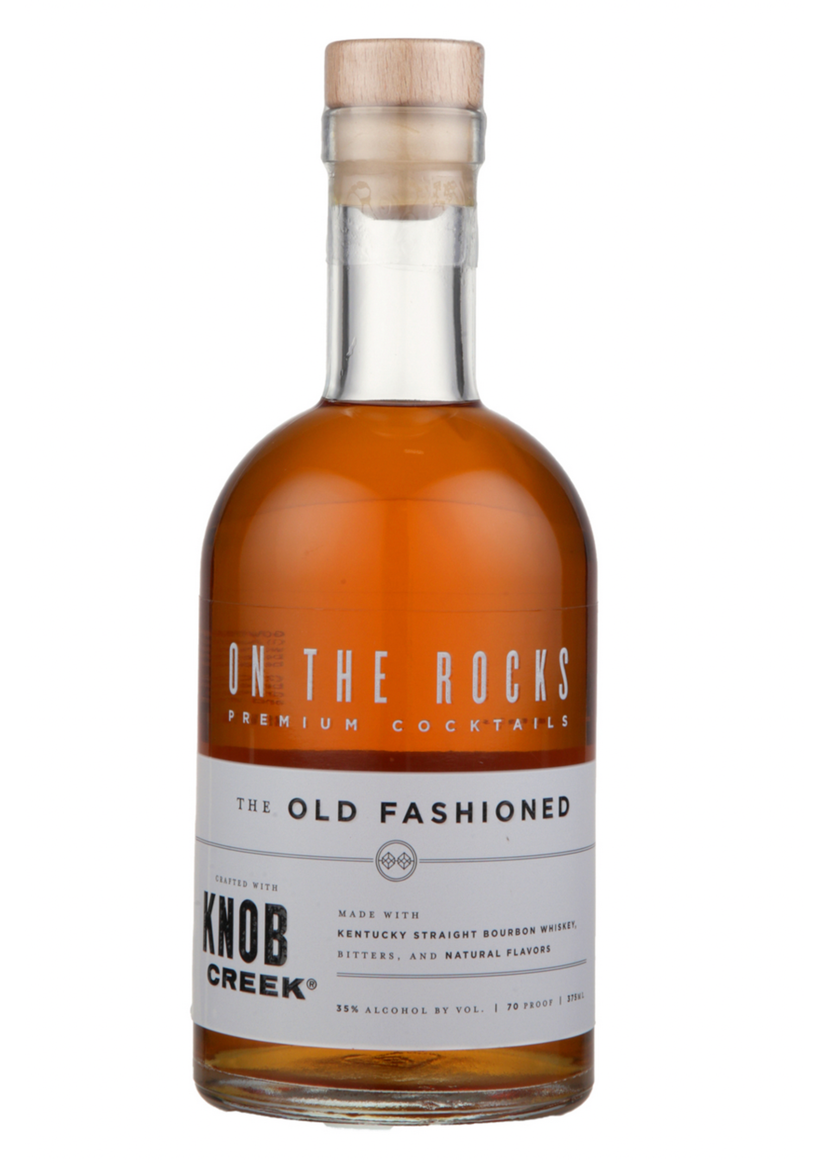 Knob Creek Otr-On The Rocks The Old Fashioned Cocktail Crafted With Knob Creek Bourbon 70Proof 375ml