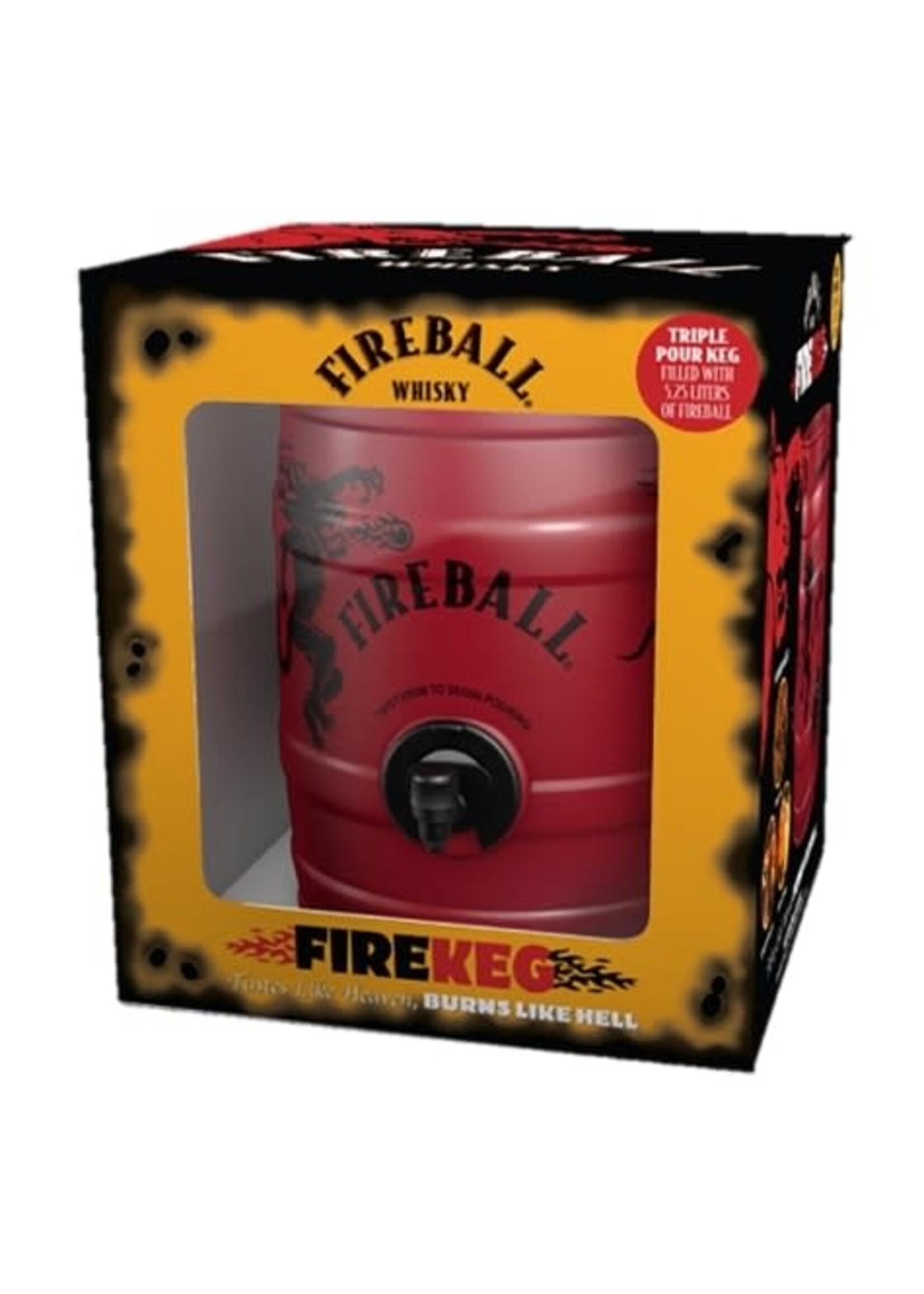 Fireball Fireball Cinnamon Whisky 66Proof Keg 5.25 Ltr