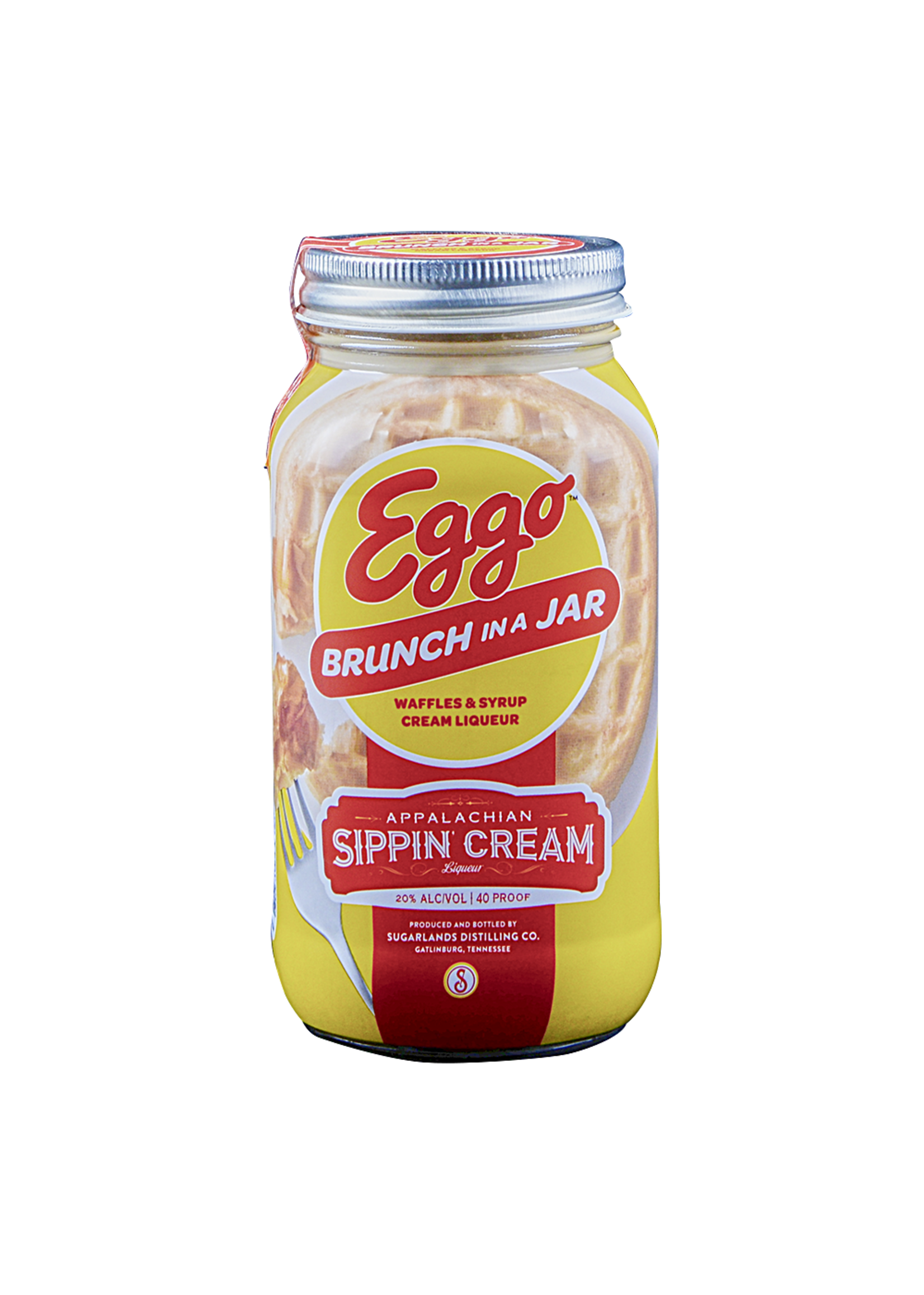 Sugarlands Moonshine & Sippin Cream Sugarlands Sippin Cream Eggo Brunch In A Jar 40Proof 750ml