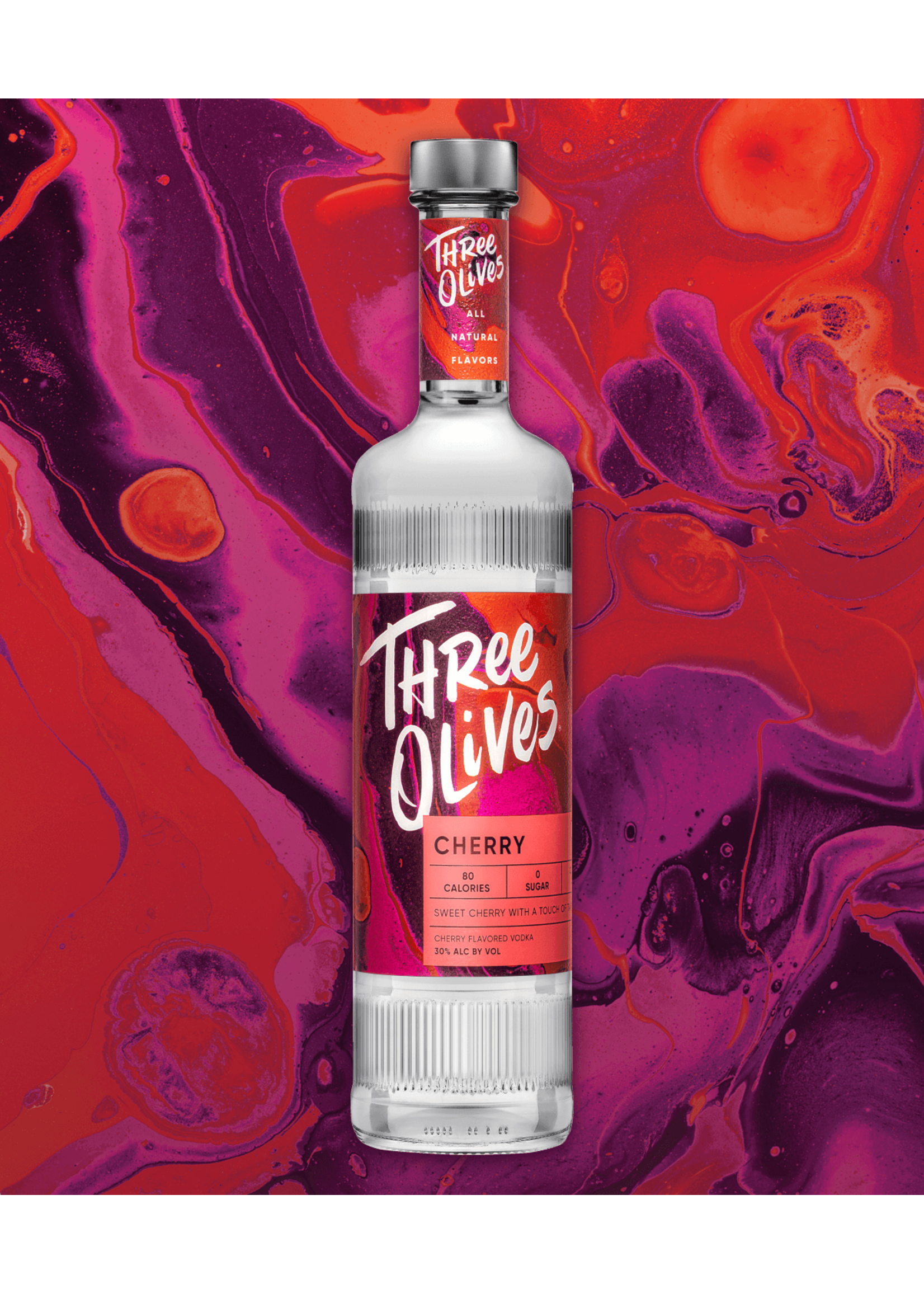 Three Olives Cherry 70Proof 1 Ltr