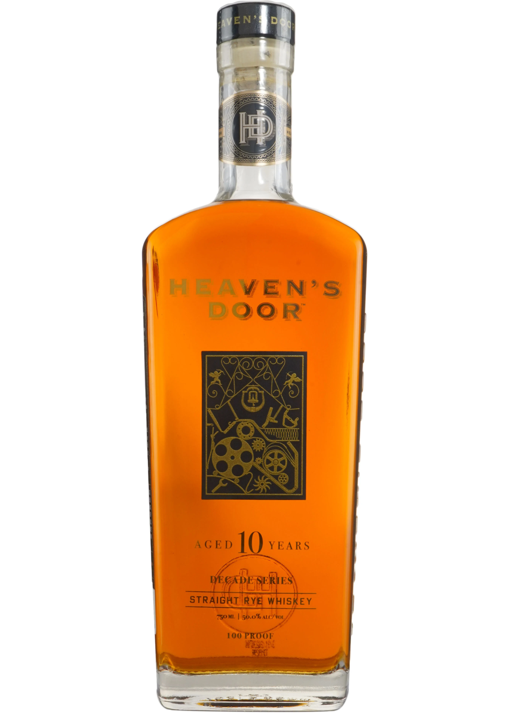 Heaven’s Door Aged 10year Decade Series Rye 100proof 750ml