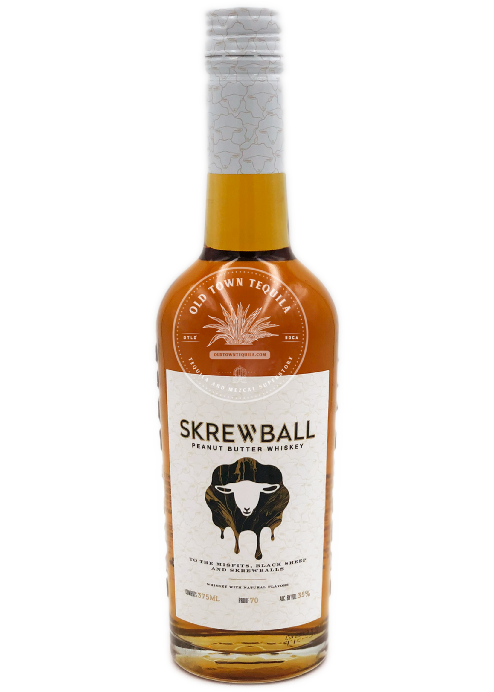 Skrewball Peanut Butter Flavored Whiskey 70Proof 375ml