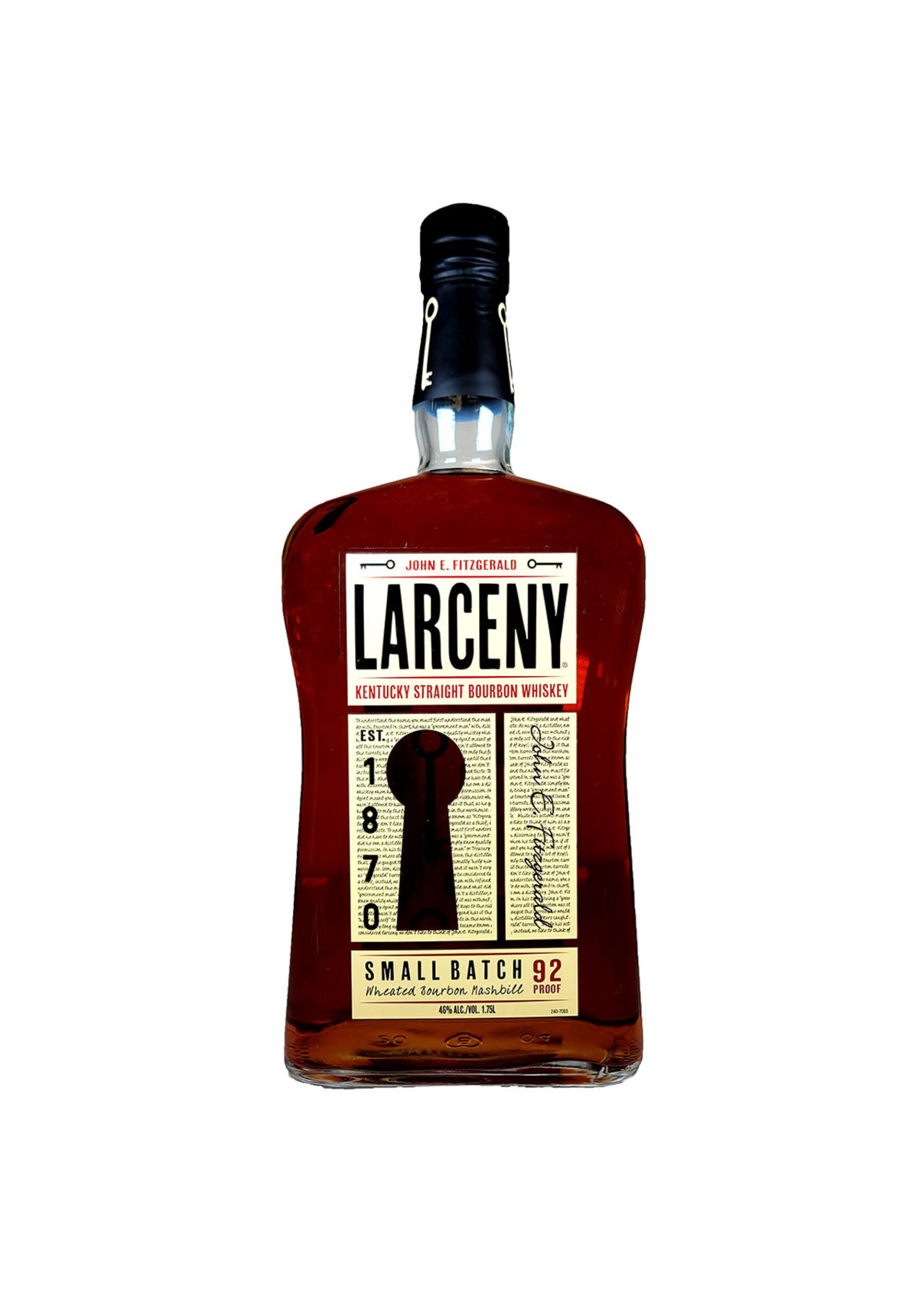 Larceny Bourbon Small Batch 92Proof 1.75 Ltr