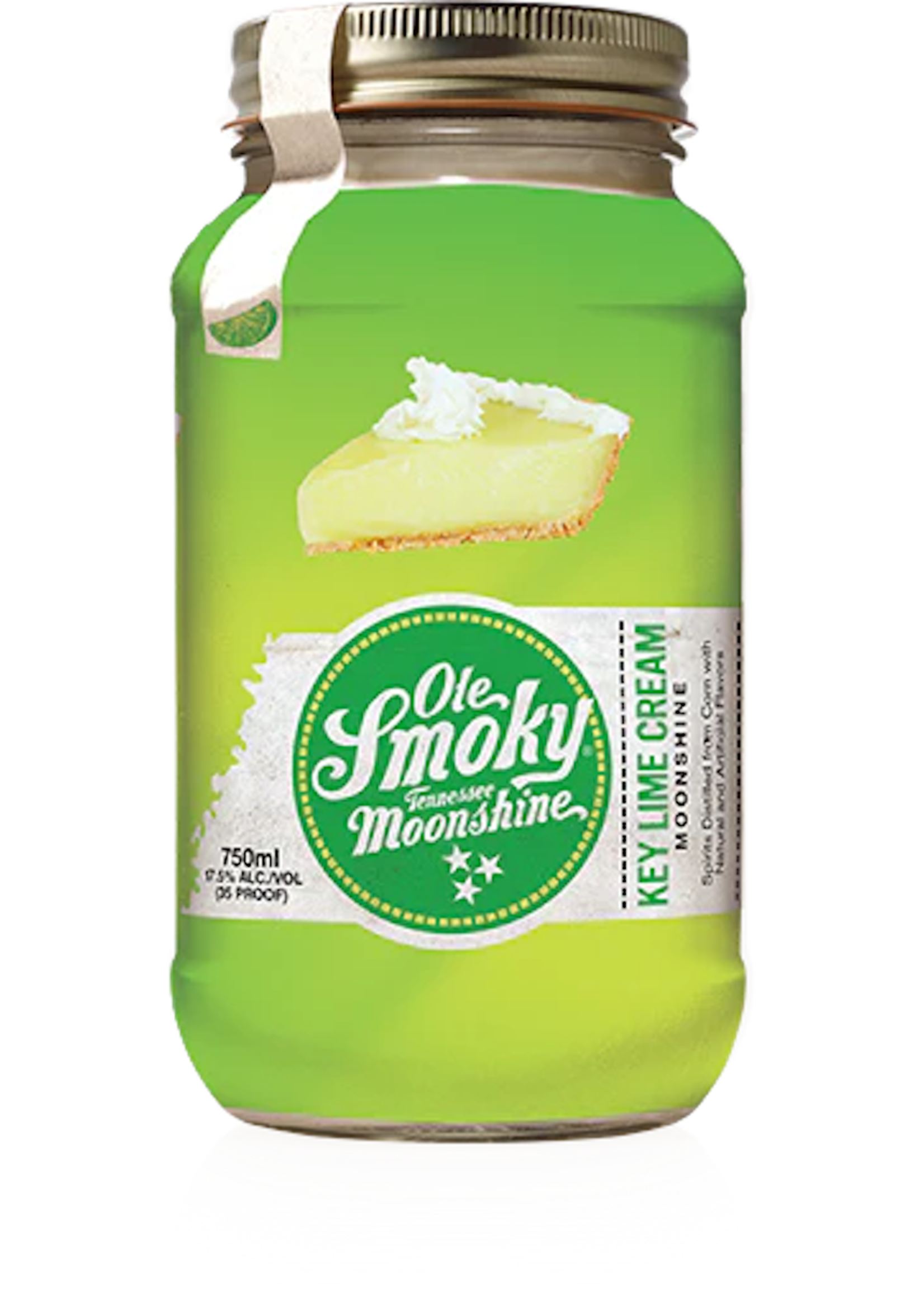 Ole Smoky Key Lime Cream Moonshine 35Proof 750ml