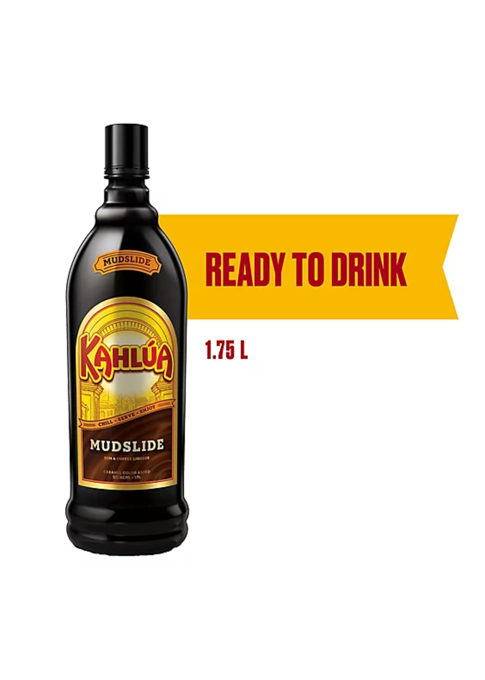 Kahlua RTD Mudslide Liqueur 25Proof Pet 1.75 Ltr