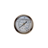 Pro Sense Pressure Gauge 0-200 PSI 1/4" NPT Brass wetted parts