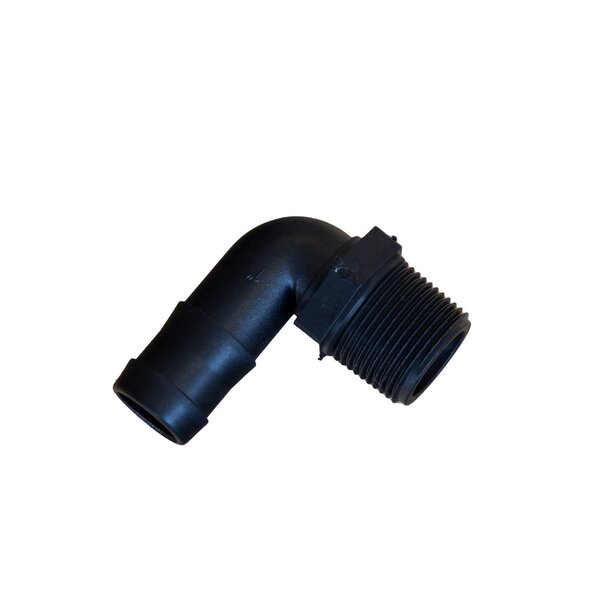Banjo 1" Male Thread x 1" Hose Barb Elbow