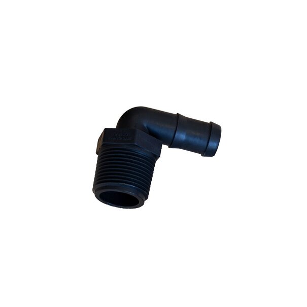 Banjo 1" Male Thread x 3/4" Hose Barb Elbow