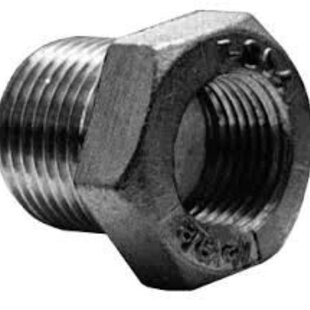 3/4" MNPT x 1/4" FNPT Stainless Steel Reducer