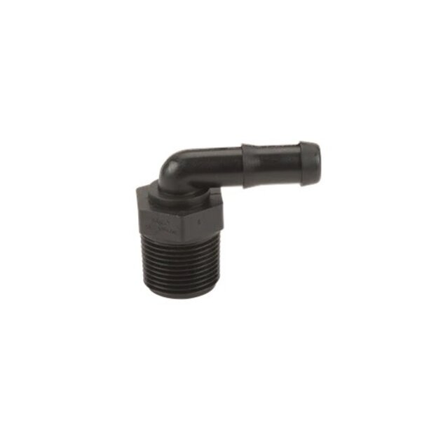 Banjo 3/4" Male Thread x 1/2" Hose Barb Elbow