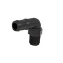 1/2" Male Thread x 3/4" Hose Barb Elbow