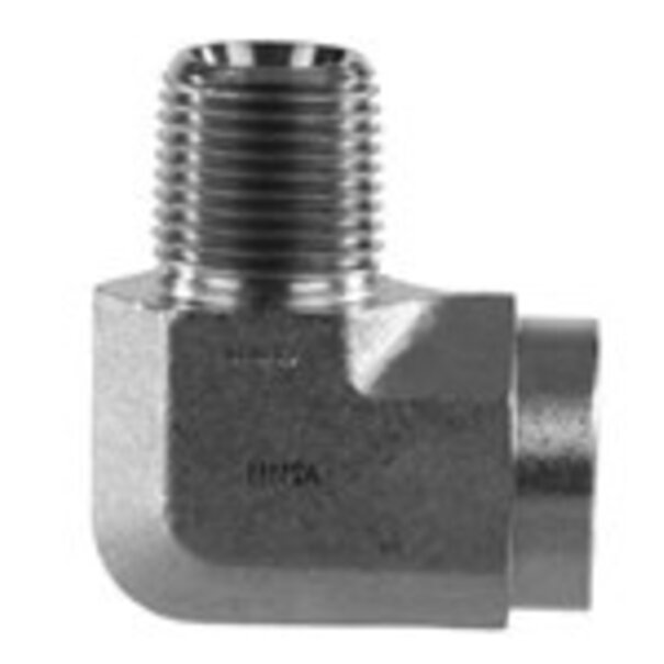 90° Street Elbow, 1/2" NPTF Male x 1/2" NPTF Female