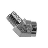 45° Street Elbow, 3/8" NPTF Male x 3/8" NPTF Female