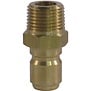 1/4" MPT Brass Plug