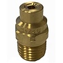 0020 1/4" MNPT Threaded Brass Spray Nozzle