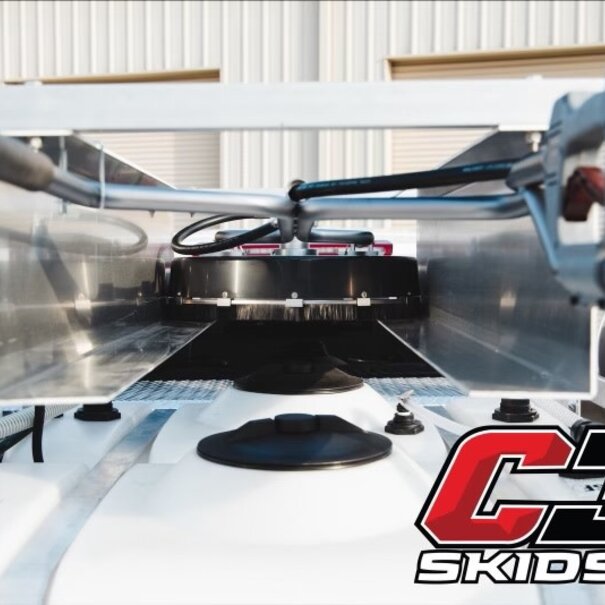 C3 72" Surface Cleaner Rack