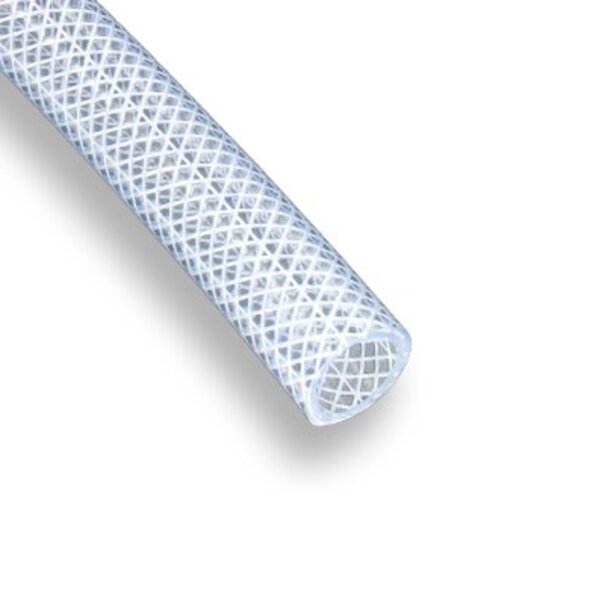sejong flex super hose 1/2” Clear Braided Hose - By Foot