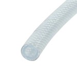 King 3/8" Clear Braided Hose - By Foot