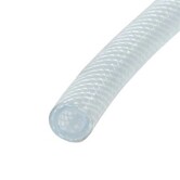 3/8" Clear Braided Hose - By Foot