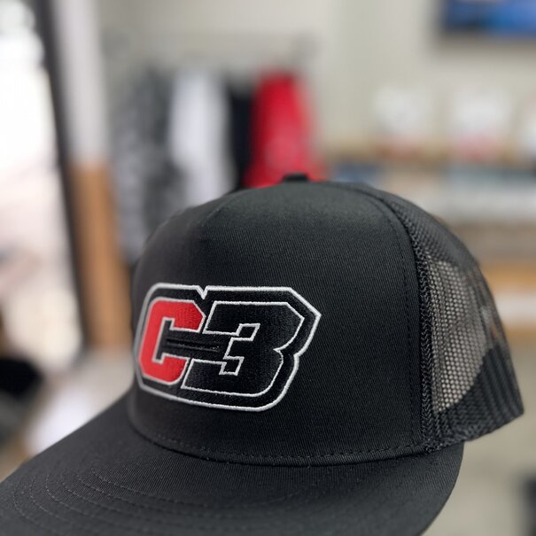 C3 Black 'C3' Snapback