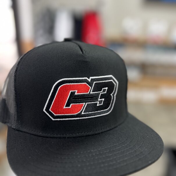 C3 Black 'C3' Snapback