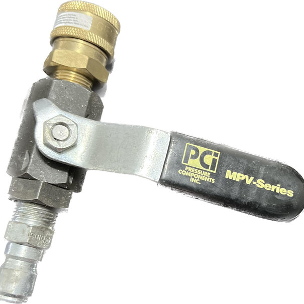 Steel Ball Valve with Quick Connects