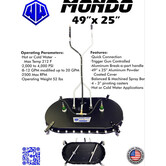 Whisper Wash Mondo Force 49" Surface Cleaner
