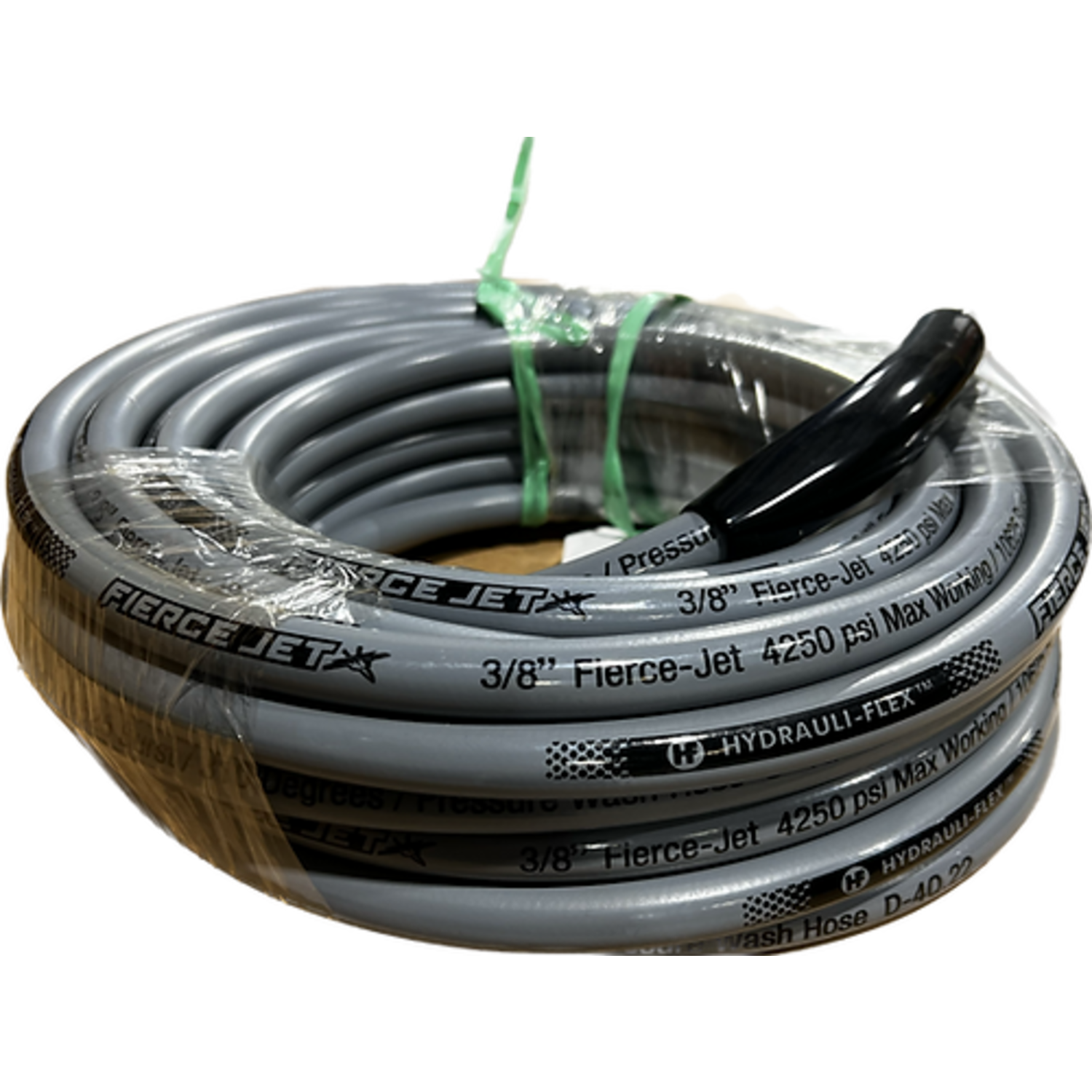 Fierce Jet 200ft 4250PSI 3/8 Hose Single Wire High Pressure - (855